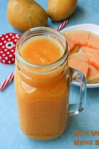 Muskmelon Mango Smoothie