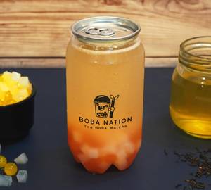 Lychee Bubble Tea [350 Ml]