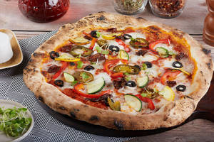 Vegan Popo's Delight Pizza