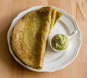Green Moong Dosa (pesarattu)