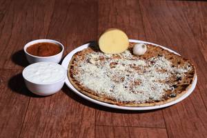 Cheese Paneer Aloo Garlic Parotha