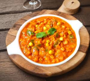 Corn Mutter Masala