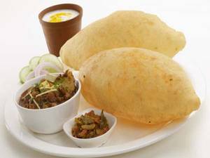 Chole Bhature With Lassi