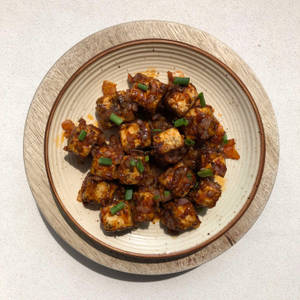 Korean Garlic Tofu