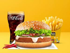 Veggie Supreme Jalepeno Burger + Salted Fries + Pepsi [250Ml]