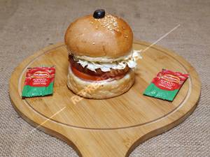 Veg Haryali Burger  
