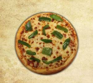 Crunchy Capsicum Pizza