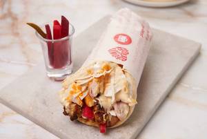 Bombay Chicken Shawarma Roll
