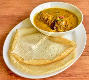 Aappam[3piec]Chicken Stew