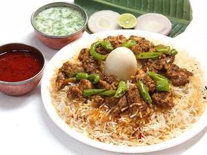 Green Mirchi Chicken Biryani