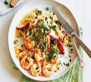 Chilly Prawns