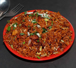 Chicken Manchurian Fried Rice