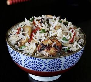 Mushroom Fried Rice