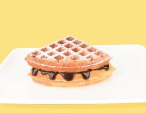 Belgian Dark Chocolate Waffle