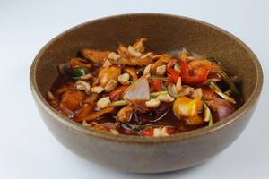 Kumpao Chicken With Ginger