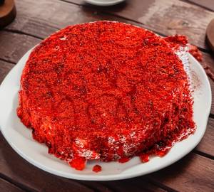 Round Red Velvet Ice Cream Cake 1.2Kg