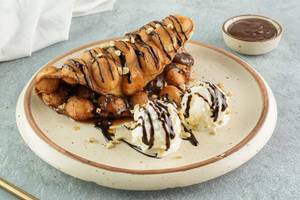 Bubble Waffles Nutella