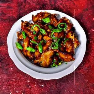 Gobi Mushroom Chilli Fried 