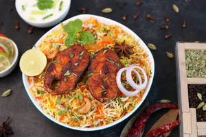 Special Fish Tikka Biryani