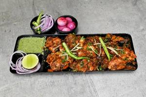 Tawa Chicken With Brain Curry Half.