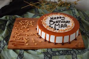 Eggless Butterscotch Rich Cake