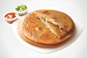 2 Paneer Paratha + curd