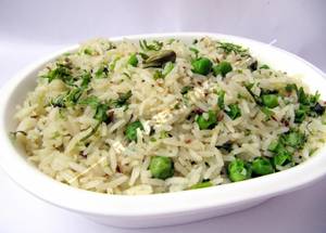 Green Peas Pulao