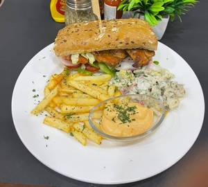 Chicken Tikka Masala Sandwich