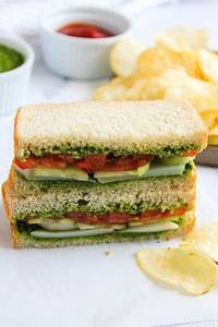 Chutney Cheese Sandwich