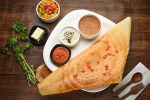 Tomato Cheese Dosa