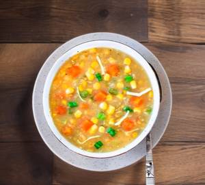 Sweet corn soup