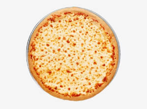 Creamy cheese pizza
