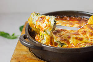 Spinach Corn Cheese Cannelloni