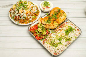 Jain Tawa Pulav + Jain Masala Pav+ Jain Cheese Pavbhaji
