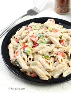 Cheesy Creamy White Sauce Pasta