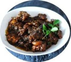 Mutton Liver Pepper Fry