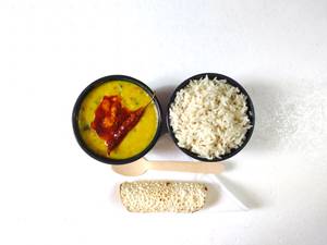 Dal Tadka With Jeera Rice