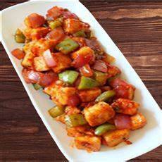 Chilli paneer veg