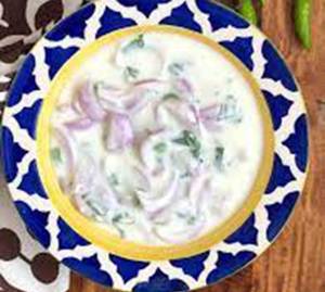 Pyaaz (Onion) Da Raita