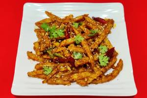 Honey Chilli Potato Dry