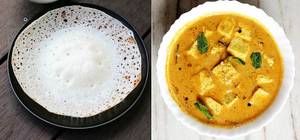 3 Appam + Paneer Butter Masala (500 Ml)