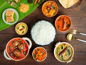 Andhra Veg Meals For 2