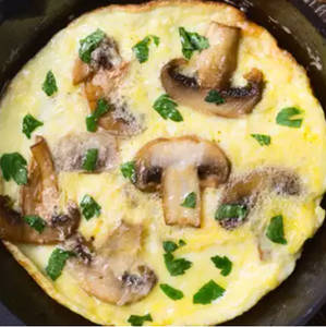 Mushroom Cheese Omellete