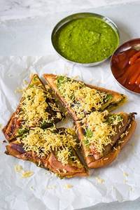 Cheese Chutney Grilled Sandwich