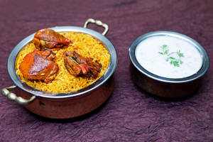 Andhra Boneless Chicken Biryani