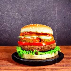 Veg Kebabi Burger