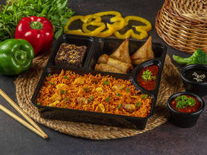 Chicken Schezwan Fried Rice Combo