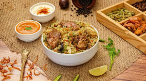 Chicken Hyderabadi Biryani (boneless)