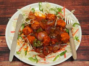 Chilli Paneer(8pcs)