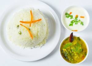 Ghee Rice With Dal